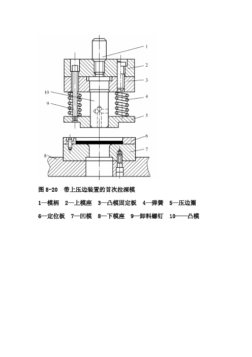 我的拉伸模具设计