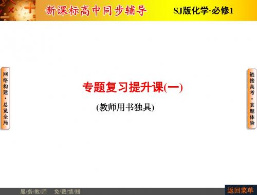 专题复习提升课1