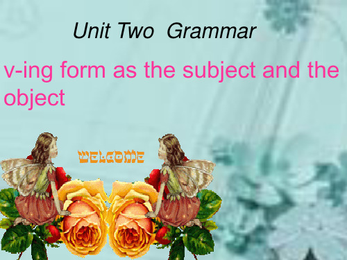 人教高中英语必修4unit2grammar (共33张ppt)