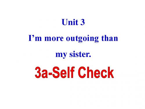 八年级英语上册(人教版)同步教学课件：unit3-4