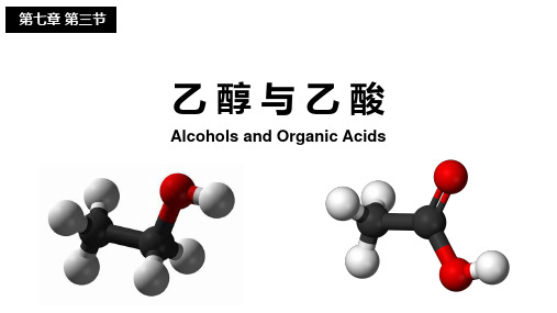 2020—2021学年高中化学人教版(2019)必修第二册7-3 乙醇与乙酸