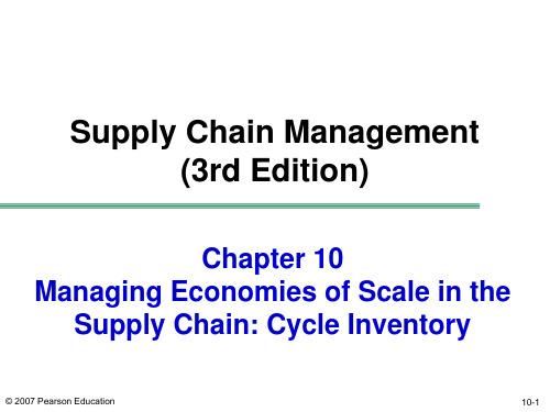 Chopra2ndEditionChapter10.ppt