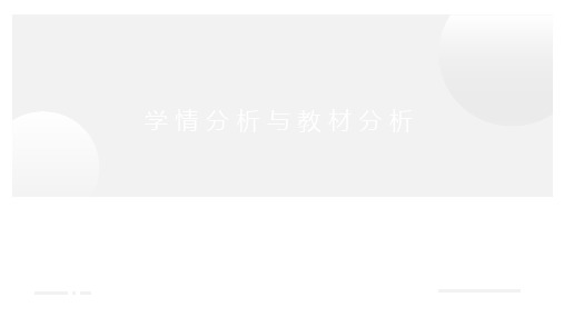 学情分析PPT.ppt