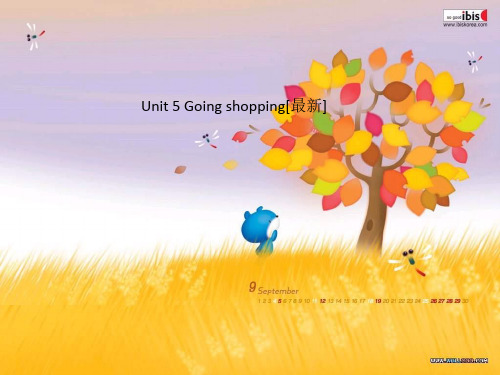 Unit 5 Going shopping[最新]