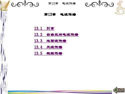 精品文档-电磁场、微波技术与天线(宋铮)-第13章