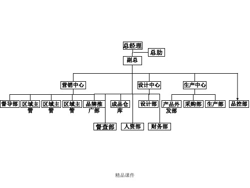 服装公司组织结构图(精编课件).ppt