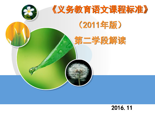 语文课程标准(2011年版)解读ppt课件