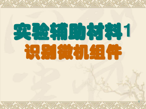 多媒体计算机硬件系统构成精品PPT课件