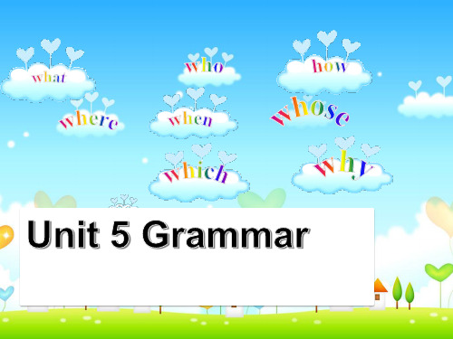 牛津译林英语 七年级上册Unit 5Grammar  (共43张PPT)