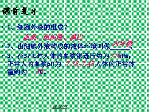 人教版高中生物必修3第1章 人体的内环境与稳态第2节 内环境稳态的重要性课件(4)