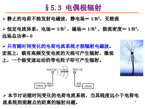 电动力学课件 5.3 电偶极辐射