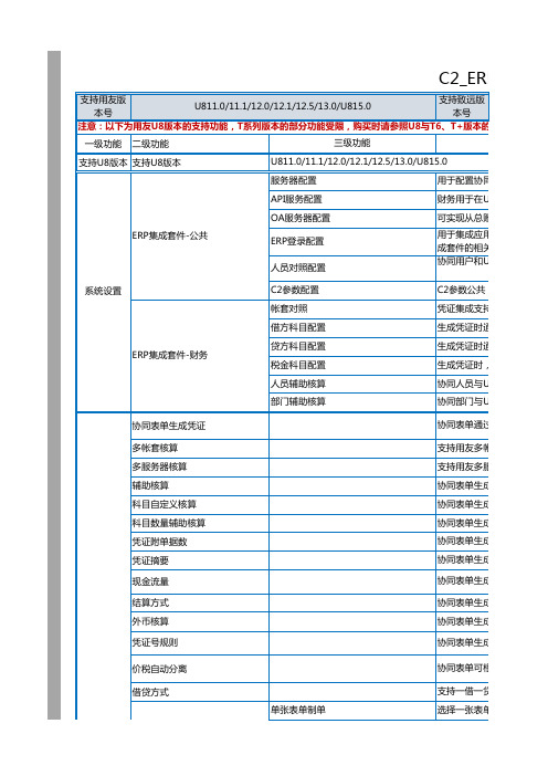 C2_功能清单及版本差异说明(1)
