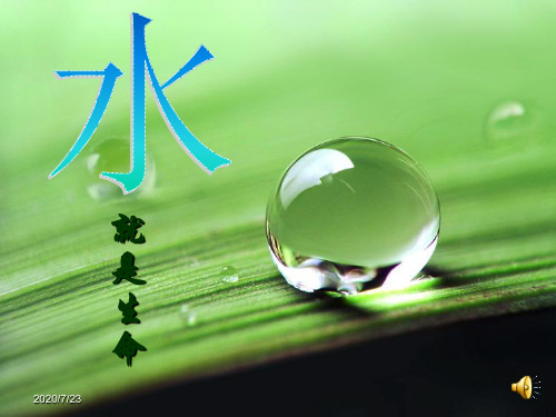 珍惜水资源节水宣传课件ppt