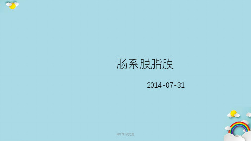 肠系膜脂膜炎最新课件
