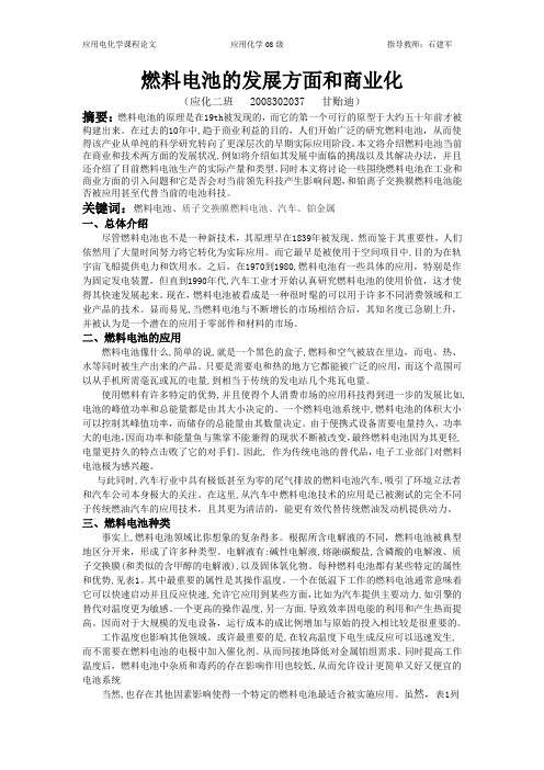 应用电化学论文