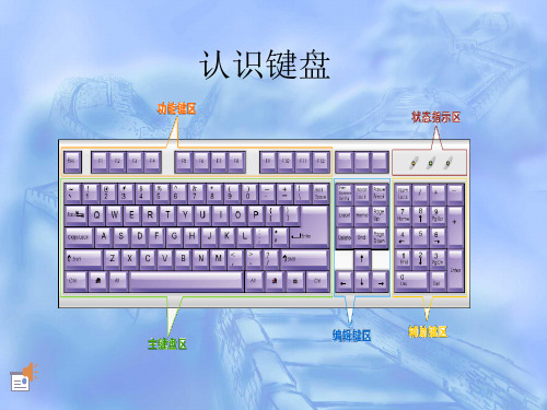 电脑打字基础知识