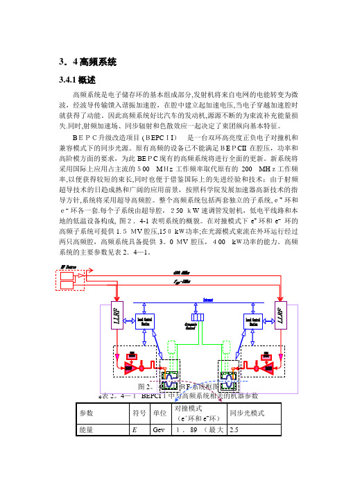 BEPCII初步方案设计