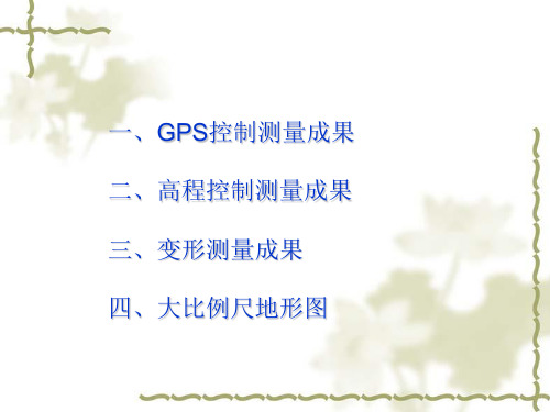 测量成果质量检查案例