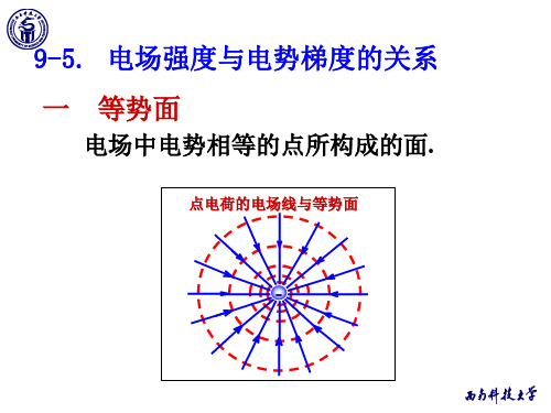 9-5 电场强度与电势梯度的关系