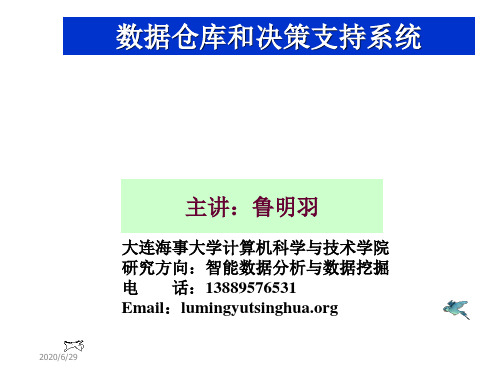 第2章决策推理与决策支持系统