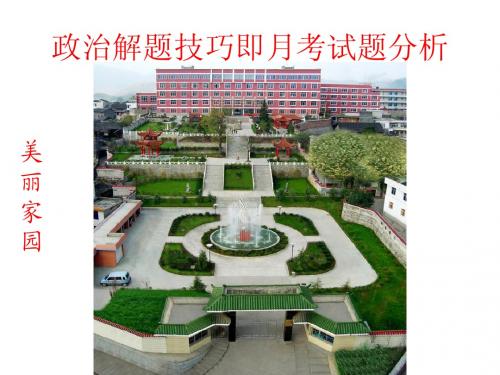 2013届高考政治复习指导：选择题解题技法[1]