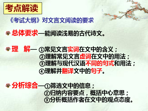 专升本文言实词虚词总说