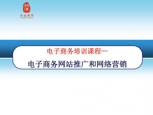 电子商务培训课程—电子商务网站推广和网络营销