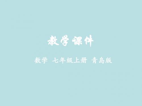 七年级数学第七章一元一次方程7.1等式的基本性质课件(下)