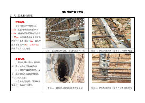 预应力管桩施工方案