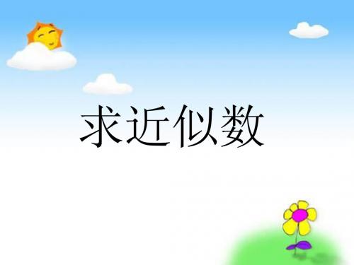 近似数