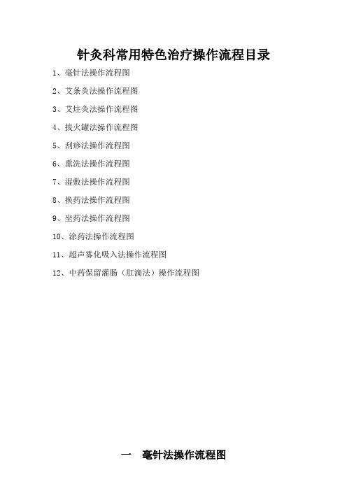 中医操作流程图(全)-共17页