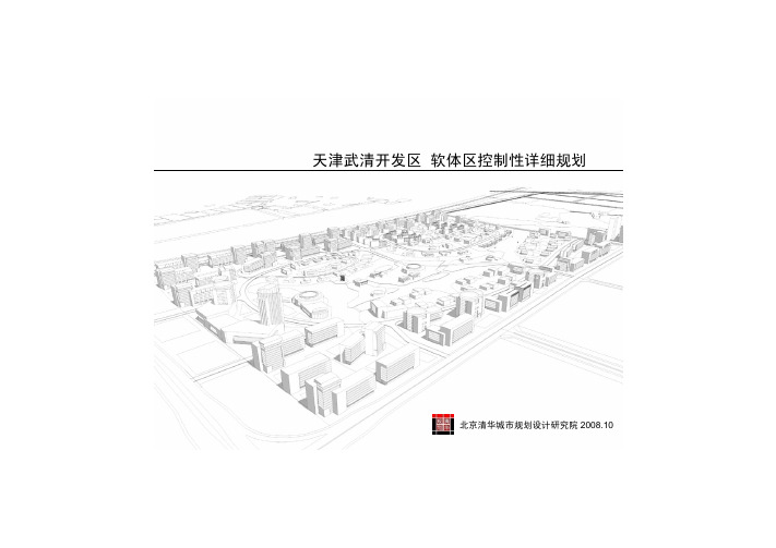 天津武清开发区  软体区控制性详细规划