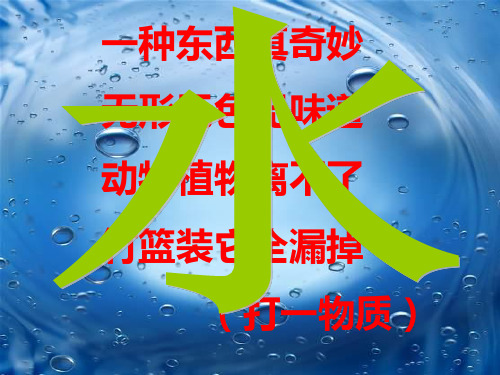 教科版科学三上《水和空气》PPT课件2