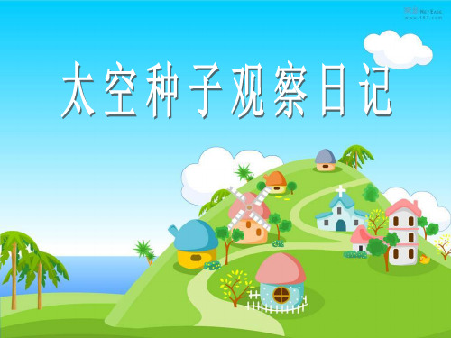 太空种子观察日记