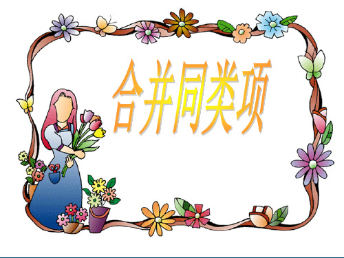 3.4《合并同类项》