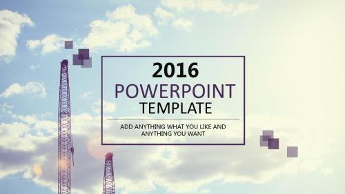 2016年终总结文艺通用PPT模板