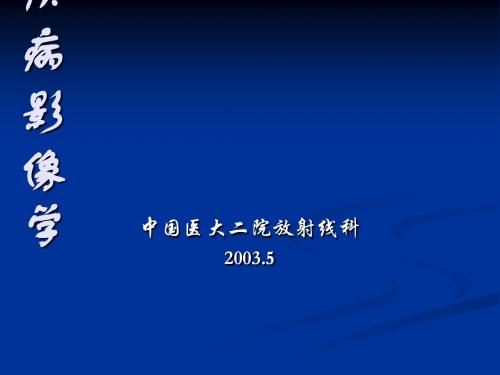 食道疾病影像学