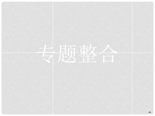 高中化学 专题5 电化学问题研究整合课件 苏教版选修6