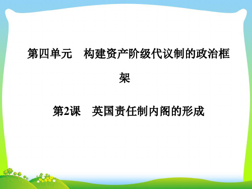 构建资产阶级代议制的政治框架-课件