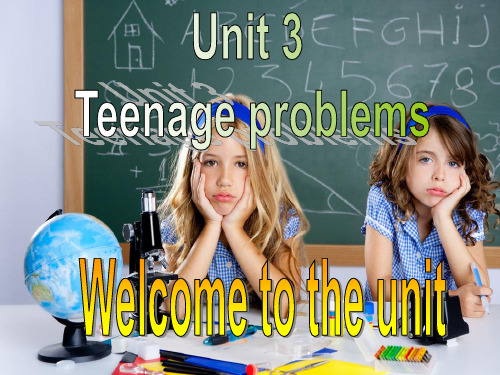 新译林版英语九年级上册Unit3 Welcome to the unit