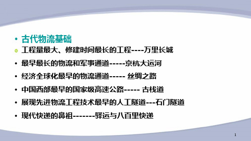 物流配送管理总复习