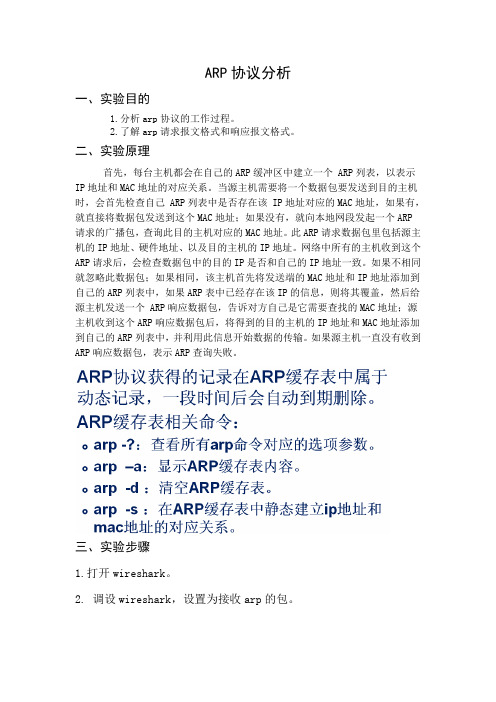 ARP协议分析