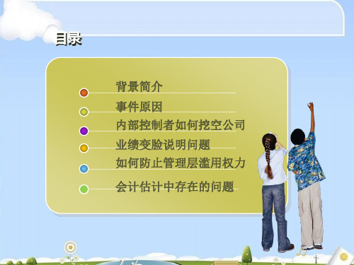 会计案例分析三毛派神
