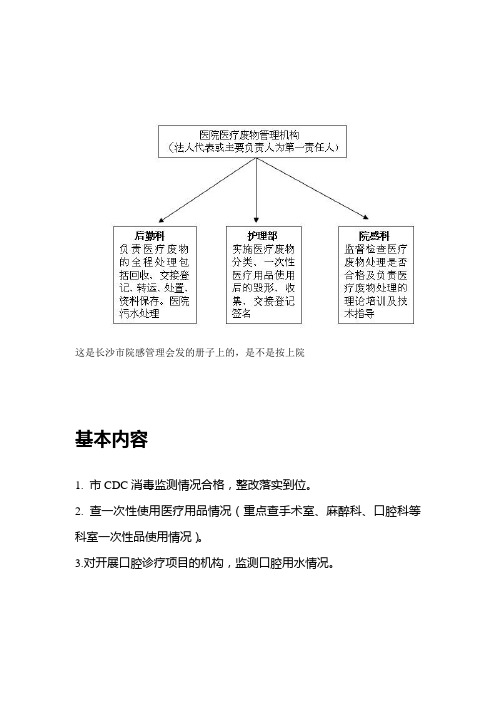一次性物品的管理