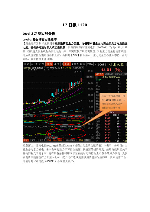 Level-2【资金博弈】实战技巧-13