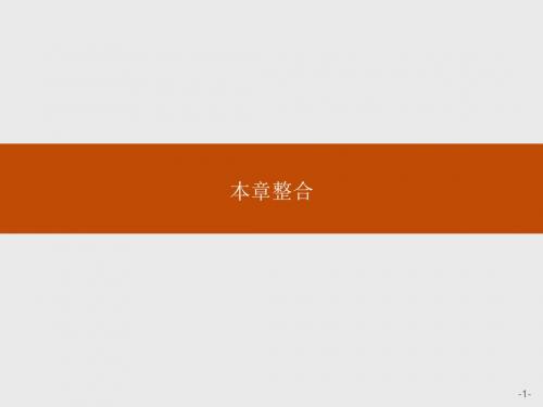 高中物理人教版选修3-4课件：13 光 本章整合
