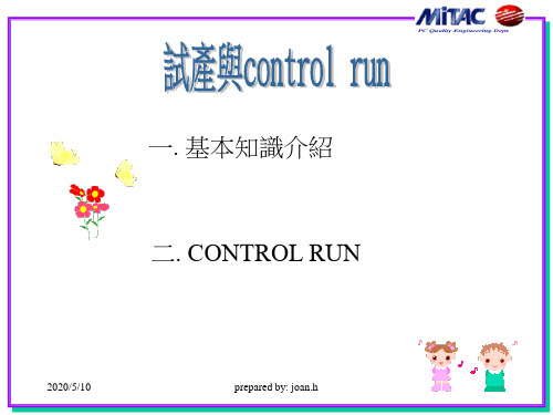 control run流程