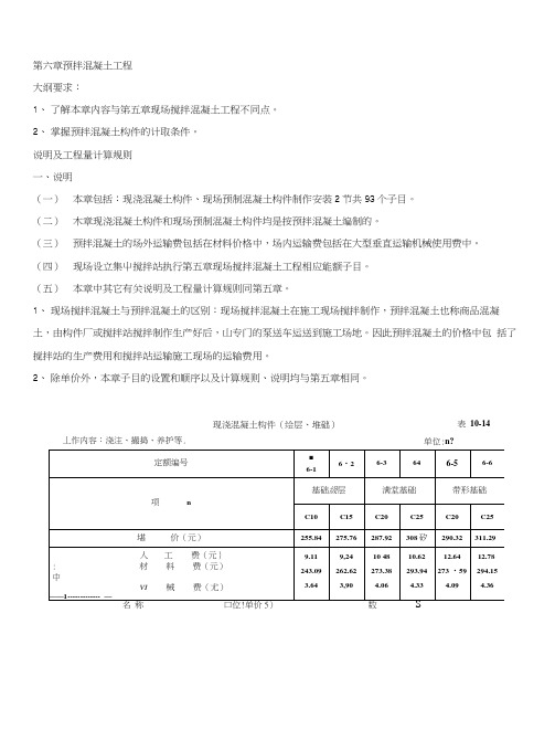 造价员考试《土建工程计量与计价》冲刺班讲义第16讲第六章及第七章.docx