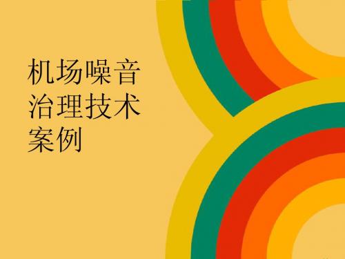 北京大学环境问题经典课件——噪音污染之机场噪音治理技术案例