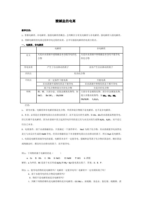 电解质